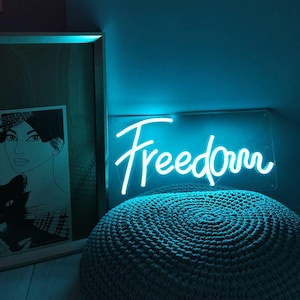 Personalized Wall Neon Decor Sign - Neon Home Signs - LED Neon Lights - LED Wall Art - Custom Neon Room Signs - Neon Sign Light - Neon Sign