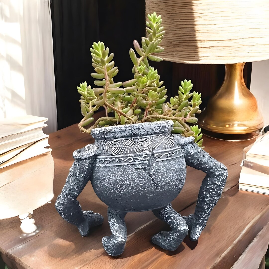 Miaoyak Poison King Ding Pflanzkübel – Französisches Design, 19,5x10,6x13,5 Cm, Für Garten & Terrasse