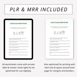 Therapy Worksheets Whole Shop Mega Bundle Canva Editable