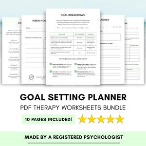 Pacchetto di pianificazione degli obiettivi SMART: monitoraggio delle attività per ADHD e neurodivergenza (download digitale)