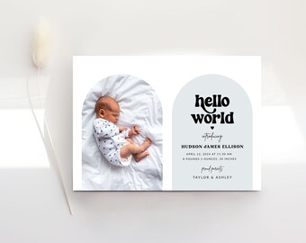 BABY Announcement Cards