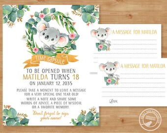 Koala Bears Card Etsy Au