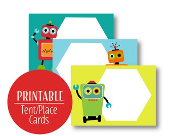 Robot Printables Robot Party PRINTABLE Robot Game Robot