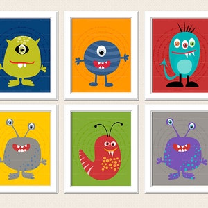 Nursery Art Monster Mash Printable 8 x 10 Art SALE | Etsy