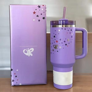 Custom Stanley x Olivia Rodrigo 40oz Stanley Tumbler Custom Purple  Personalized Gifts for Her Olivia Rodrigo Quencher Girlfriend Gift