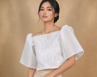 Joyce Filipiniana Kimona | Camisa Filipina