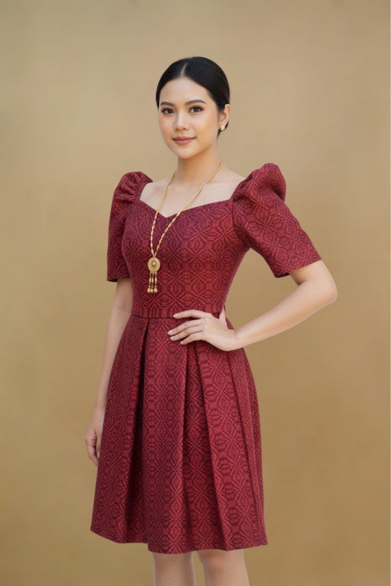 long sleeve beige midi dress Petal and Pup Women's Cammie Long Sleeve Midi Dress