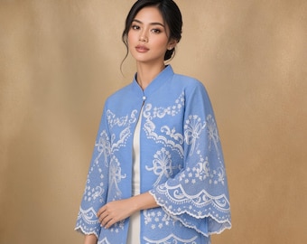 Clarisse Filipiniana Kimona / Camisa Filipina