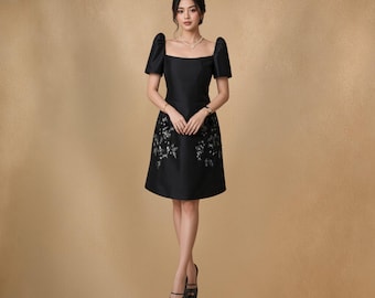 Ellaine Filipiniana Dress | Camisa Filipina