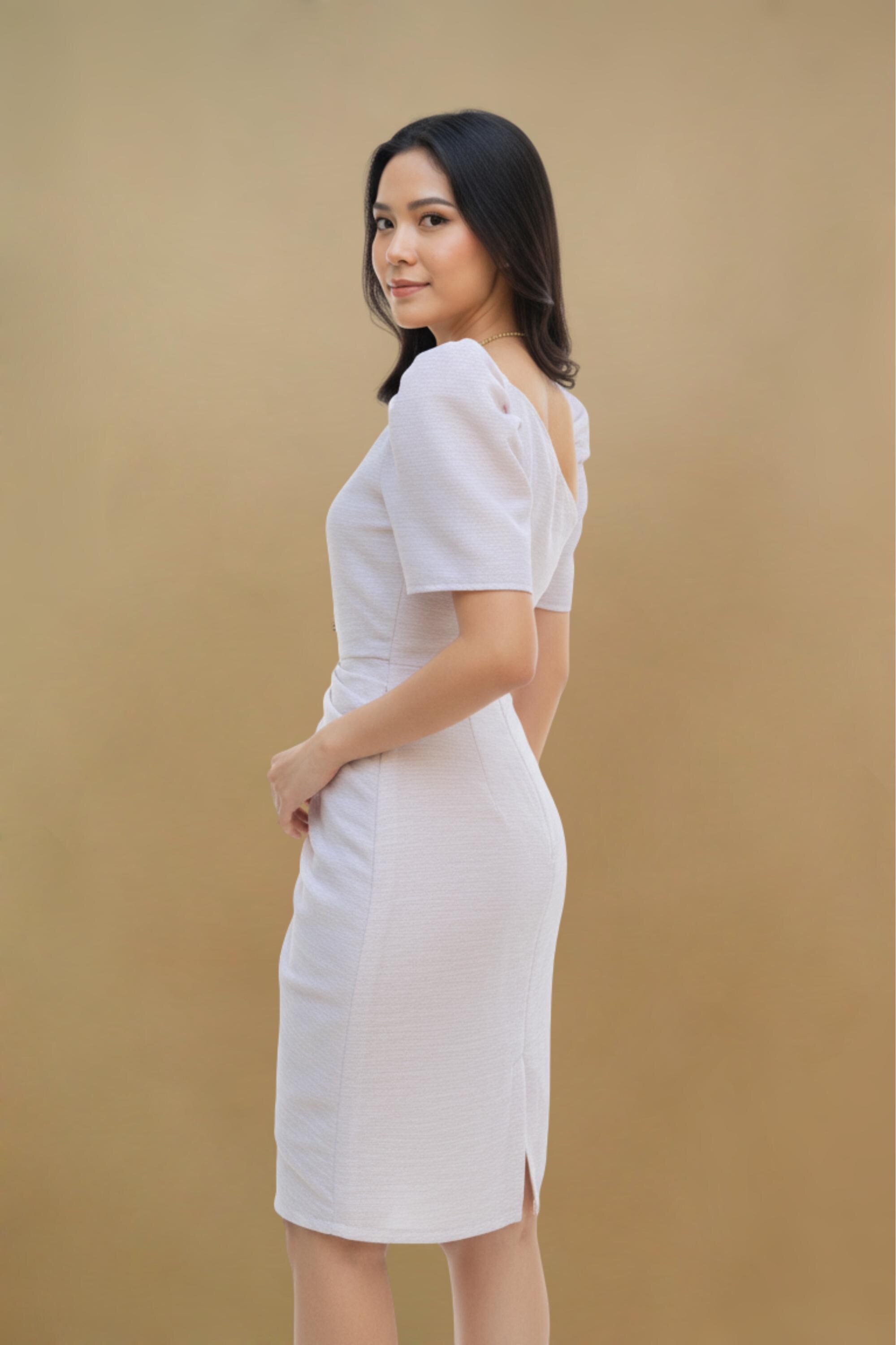 modern inabel dress AMIHAN HANDWOVEN INABEL FILIPINIANA DRESS