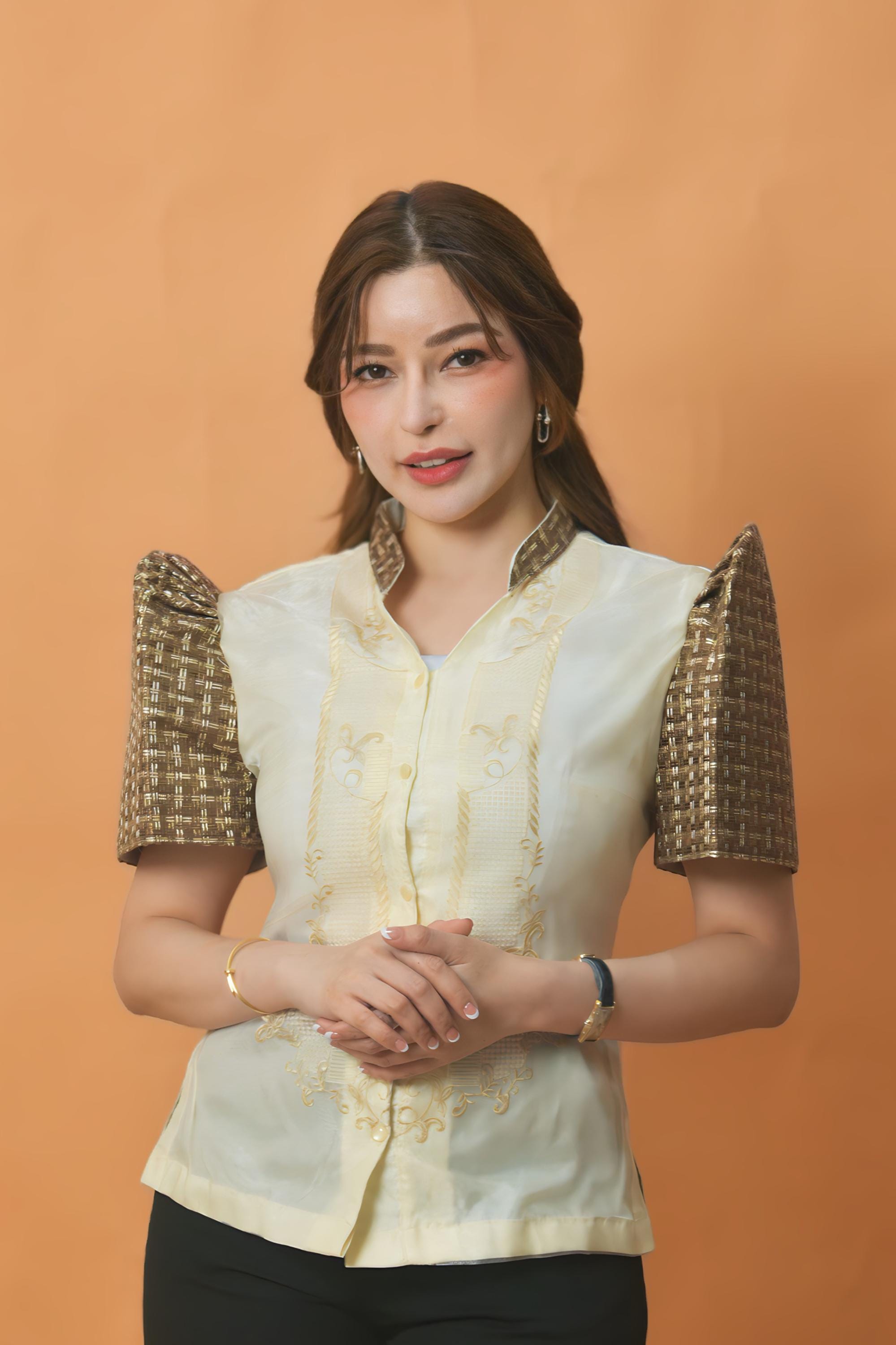 slim fit dress slacks JOSETTE – Barong & Formal main image 0
