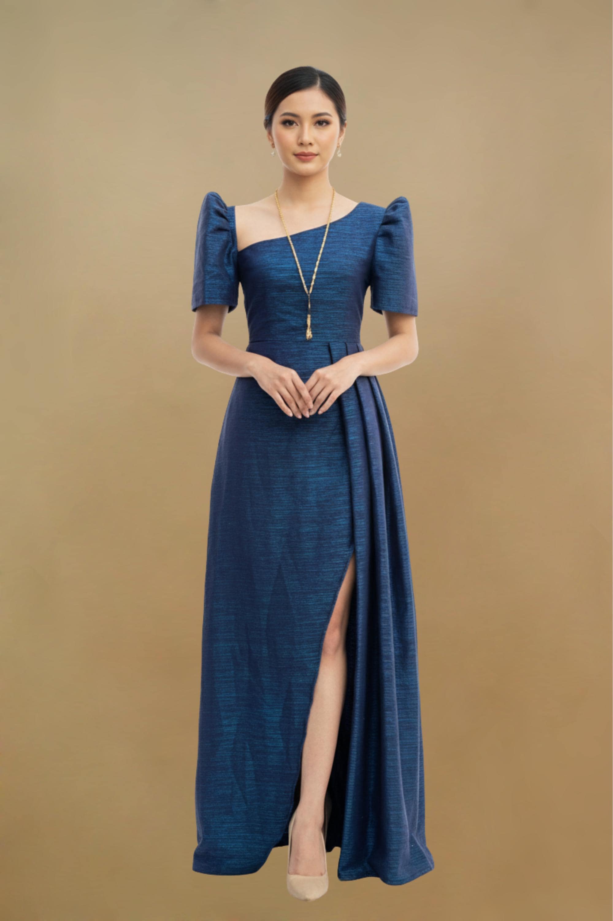 Azaria Handwoven Inabel Filipiniana Dress | Camisa Filipina - Etsy Azaria Handwoven Inabel Filipiniana Dress | Camisa Filipina - Etsy