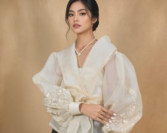 Niana Filipiniana Panuelo | Camisa Filipina
