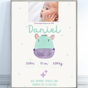 Certidão de nascimento de bebê personalizada