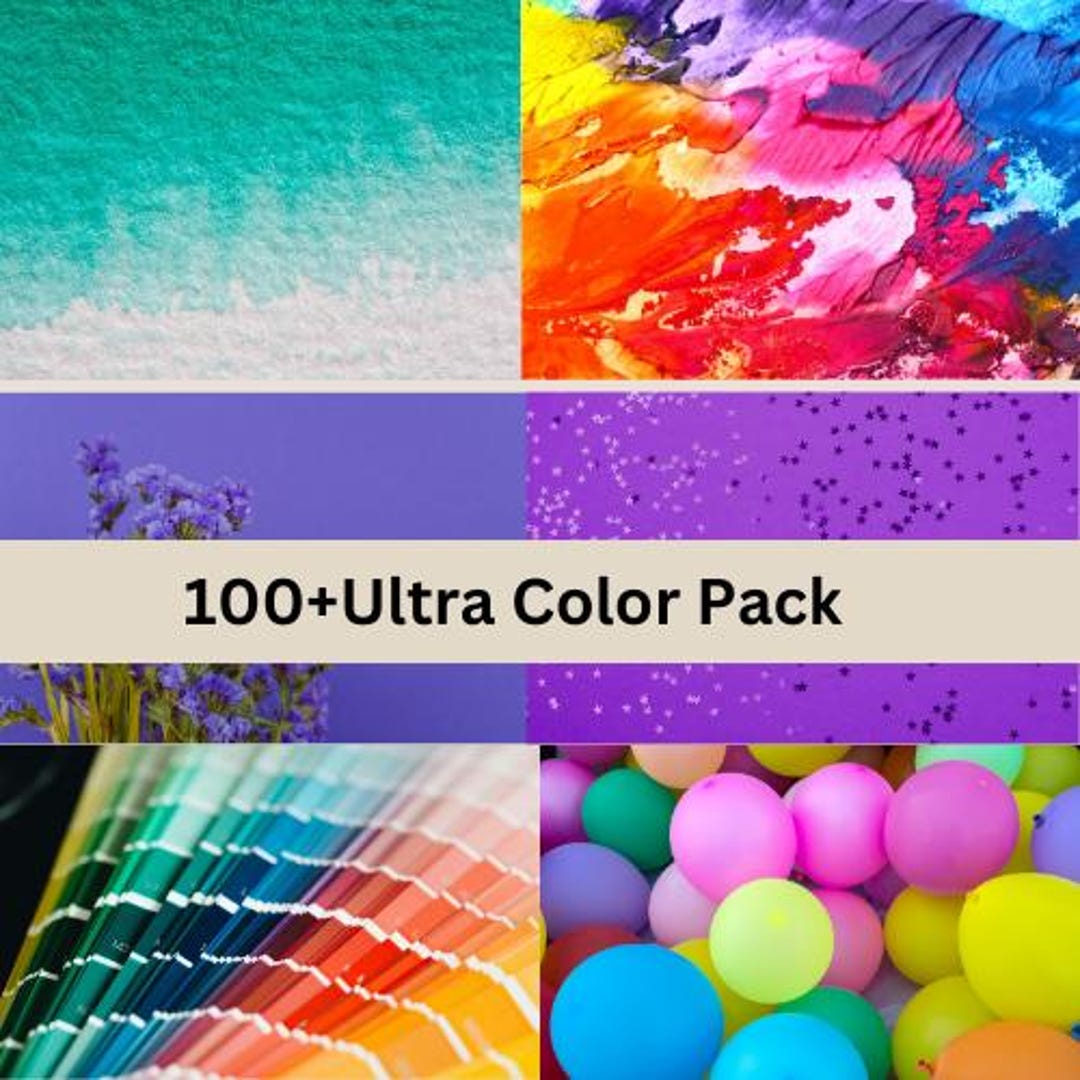 100+ Ultra Color Pack | Bold & Vibrant Color Palettes for Designers ...