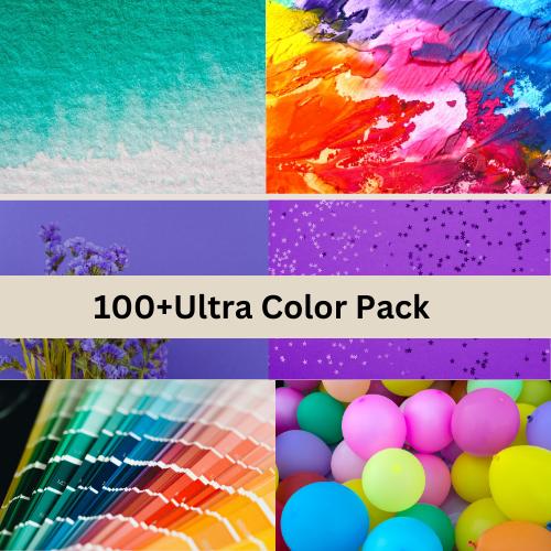 Pacote com 100+ paletas de cores ultra para designers | Paletas ousadas e vibrantes para Canva, Procreate e Photoshop
