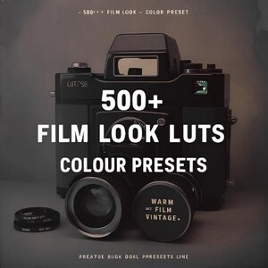 500+ DaVinci Resolve LUTs Color Presets Videohive LUT Pack | film Look Color Presets | Video Editing | Cinematic Grading