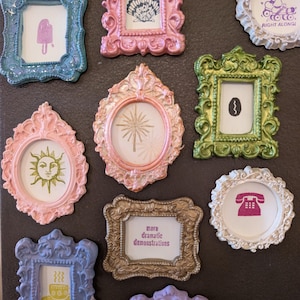 Mini Frame Set (10 Pieces) – Handmade Decorative Frames – Custom Order