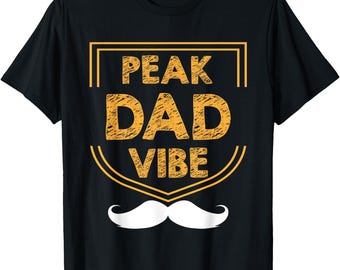Retro Peak Dad Vibe Cool Parents Chill Mom Dad Family Daddy PNG, Funny Dad Png, Father's Day Png, Gift For Dad, Dad  Shirt, Dad Meaning Png
