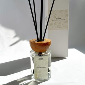 Natural Aroma Reed Diffuser, Home Fragrance, Essential Oils, 120ml