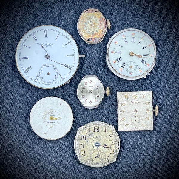 Elgin Clock Parts Etsy