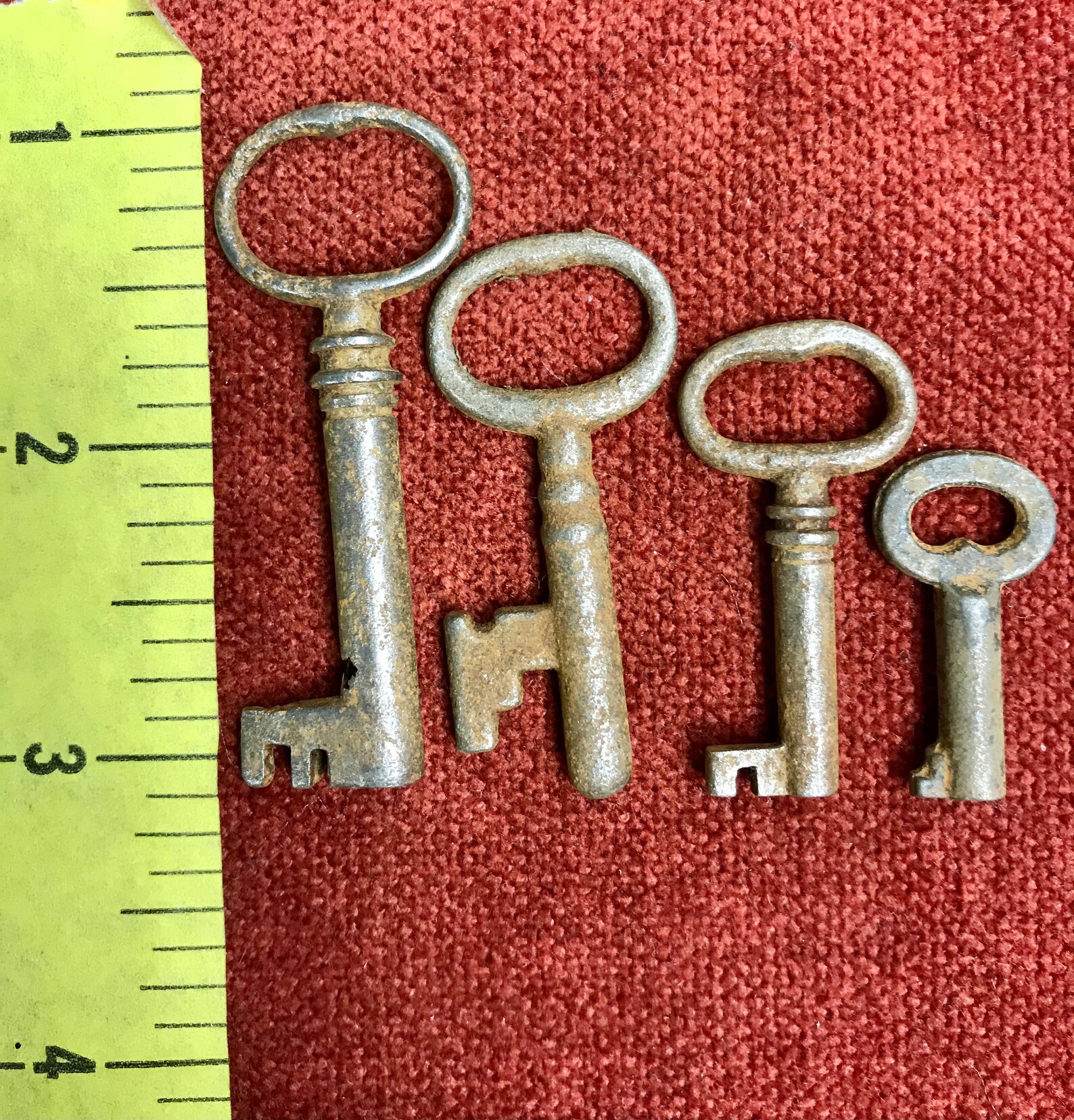 Vintage / Antique Barrel Keys Lot of 4 Assortment 4 Etsy