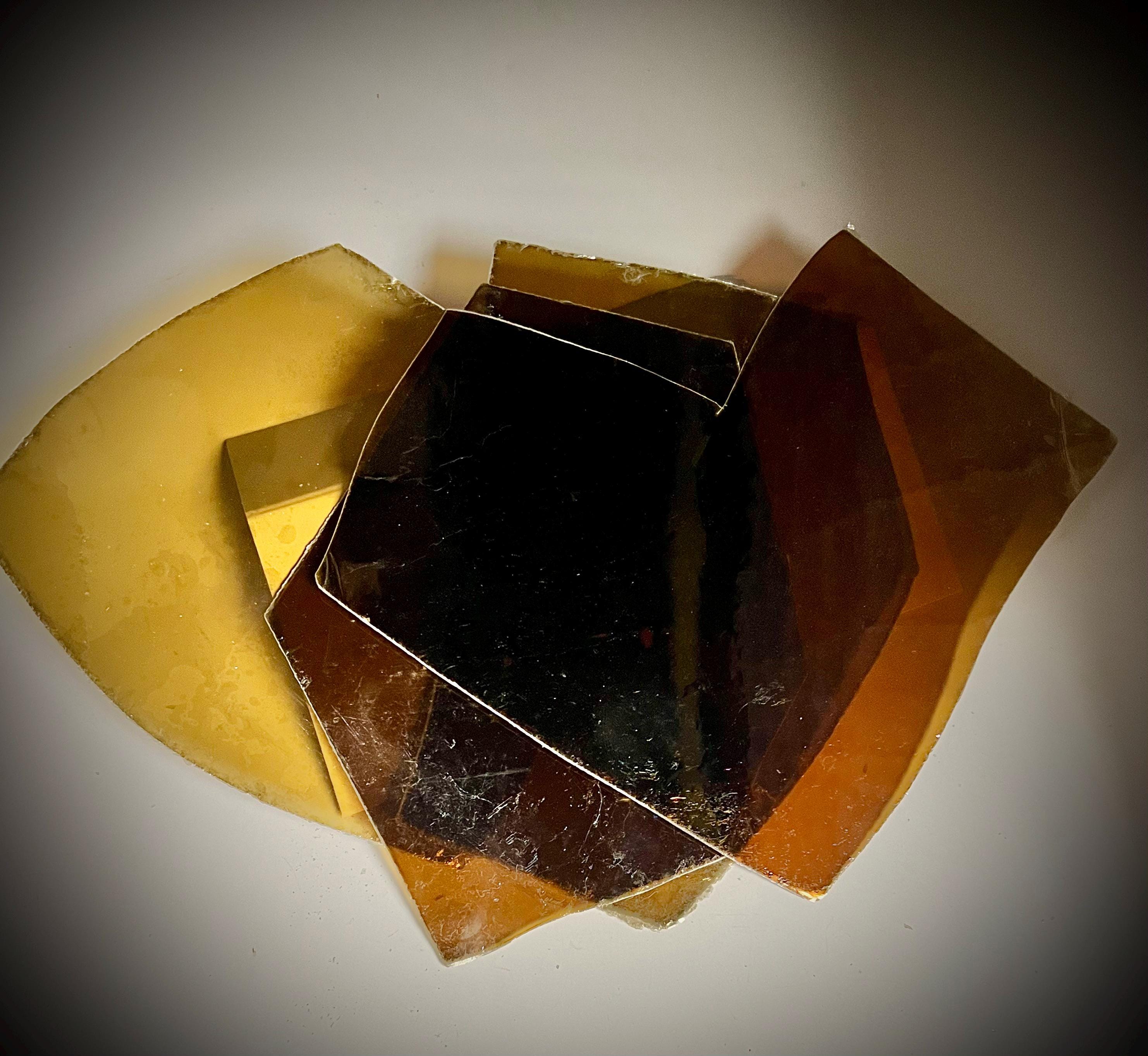 Translucent Mica Colorful Phlogopite Mica, All Natural, Translucent Colors, Red, Gold ...