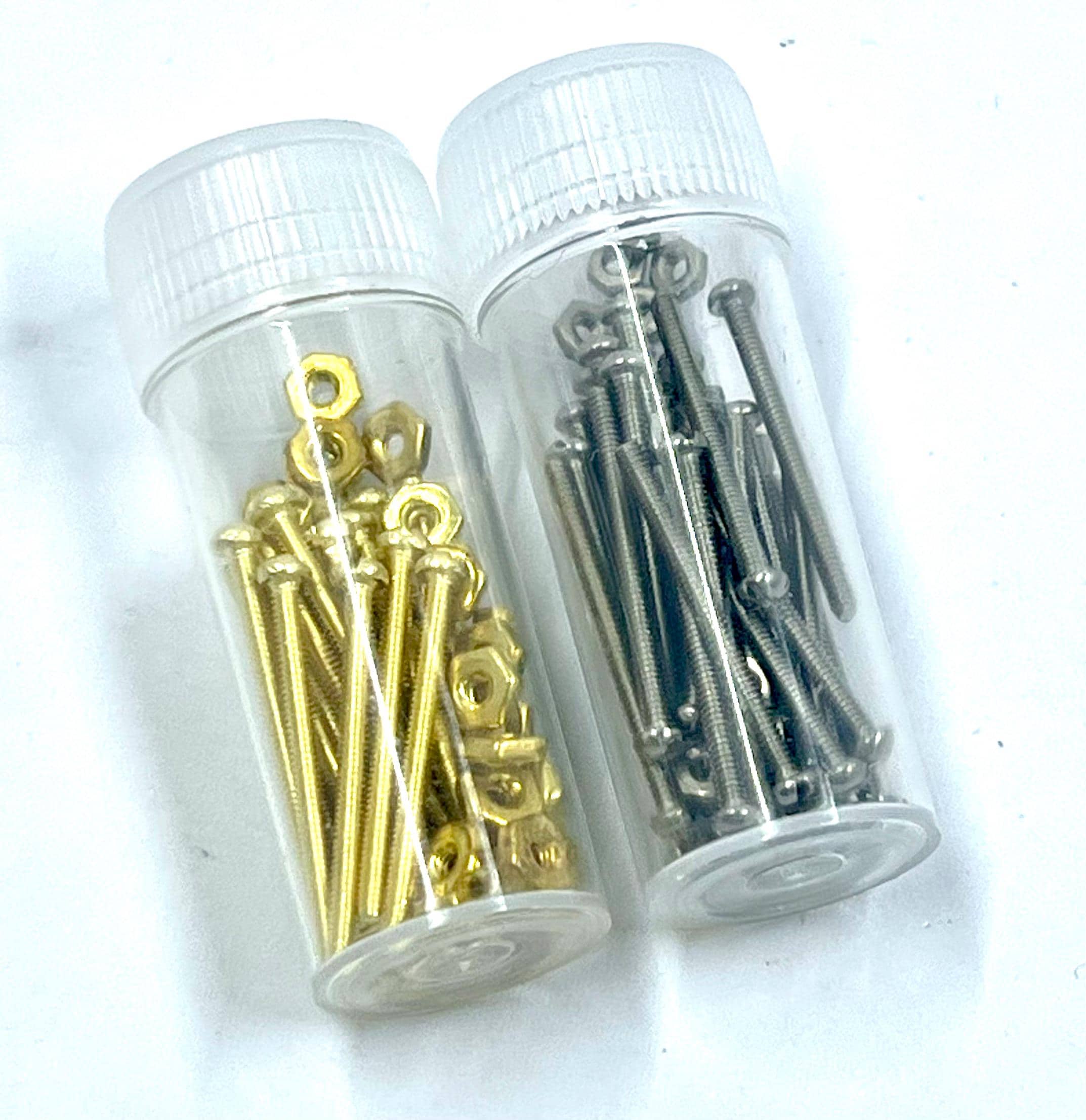 Small Fastener Screws, Micro Mini Fasteners - 50 Sets - Small, Tiny, Micro Screws With ...
