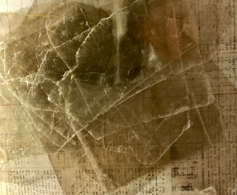 Translucent Mica Mica Scrap Pak - All Thin Transparent and Transluscent Sheets, Sepia ...