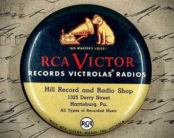 RCA Victor Record Duster, Album Cleaner, Record Store Advertising, Collectibles