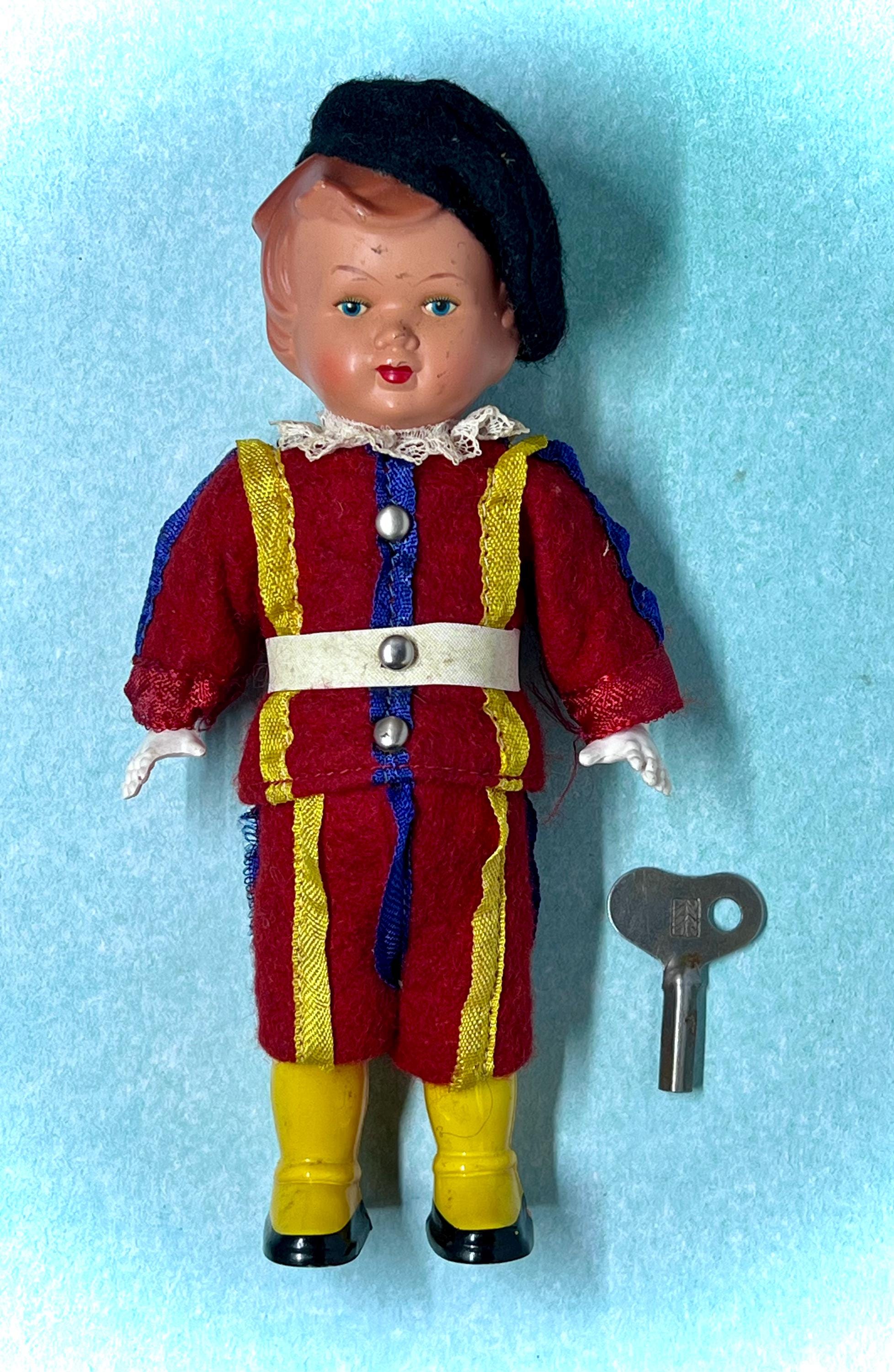 1950年代頃 ヴィンテージ アルカトラズ ソルト＆ペッパー ドール人形 Vintage Alcatraz Souvenir Inmate Prisoners Salt & Pepper