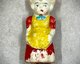 Oh Baby, Baby - Antica bambola olandese in porcellana biscuit, Giappone, da collezione