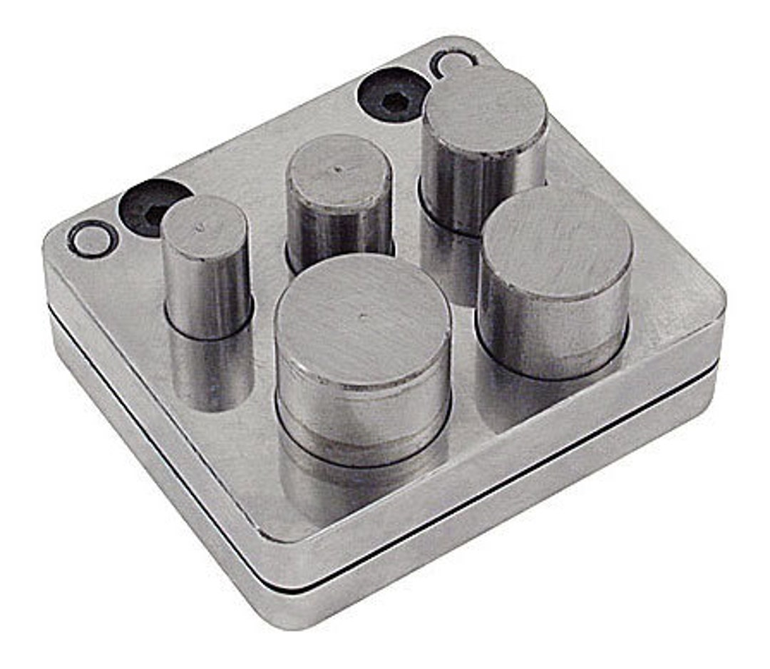 Ikohe 6 Piece Metal Disc Cutter Set for Jewelry Making, the Same as