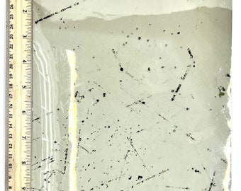 Stove Mica  Windows Spotted, NEW***Large Sizes,  Eisenglass, Sold By The Piece, Heat Proof Muscovite  Mica, Dielectric, 8”X 10”