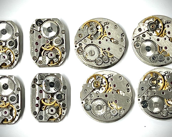 Watch Parts Vintage Watch Movements Estate Lot Grouping of Etsy