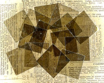 Mica Plates For Incense, 1.5” X 1.5”, Mica Tiles, Clear Mica Panes, Heat Proof, Dielectric, Crafts, 25, 50, or 100 - Your Quantity Choice