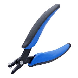 SPEEDWOX Metal Hole Punch Pliers for Jewelry 1.5mm Diameter Round