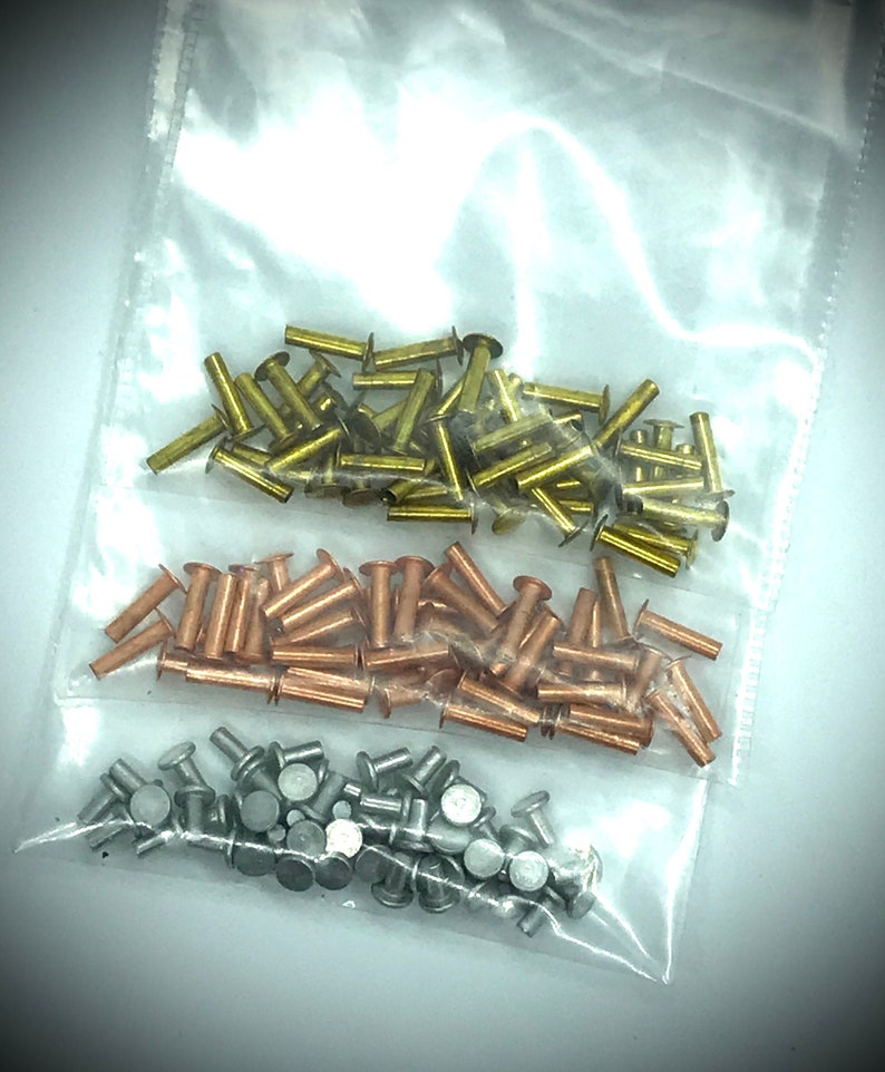Rivets Micro Mini Fasteners Small Tiny Micro Rivets Etsy