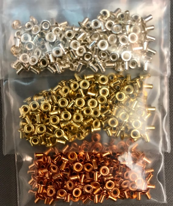 100 Eyelets Micro Mini Fasteners Small Tiny Micro Eyelets Your