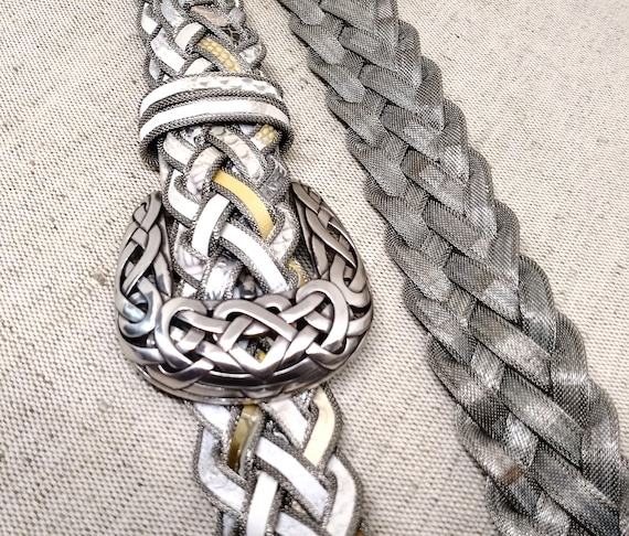 Vintage Nanni Made in Italy metal belt 30 Vintage Nanni Made in Italy metal belt 30 main image 4