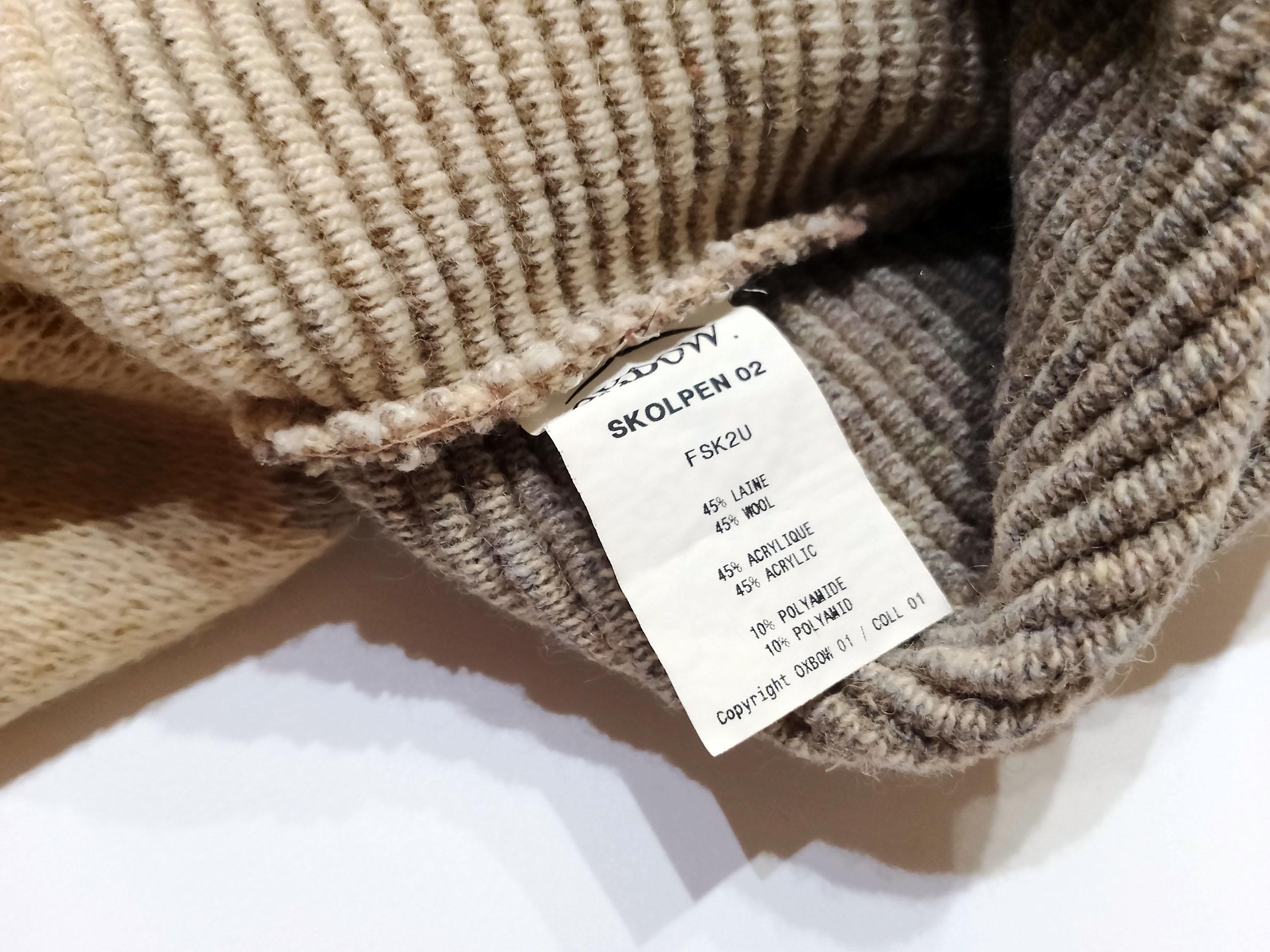 Vintage Oxbow Slolpen 02 Turtleneck Sweater | Wool Blend, Size M 