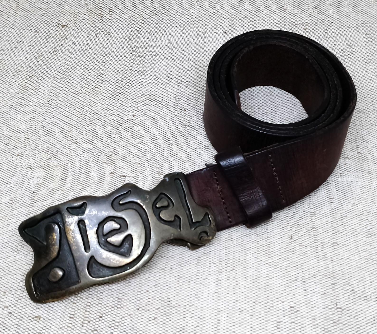 Diesel Logo Belt - Etsy