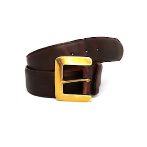 Luxury Paris Made In France Gold Red Blue Green Wide Cinch Belt Buckle Big Bold CELINE PARIS Planet VINTAGE Belt Made in France Gold Buckle  main image 2