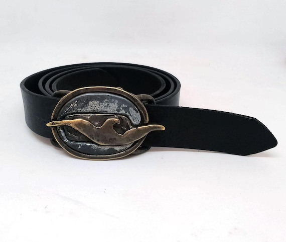 Armani Jeans vintage leather belt s-l400.jpg main image 2
