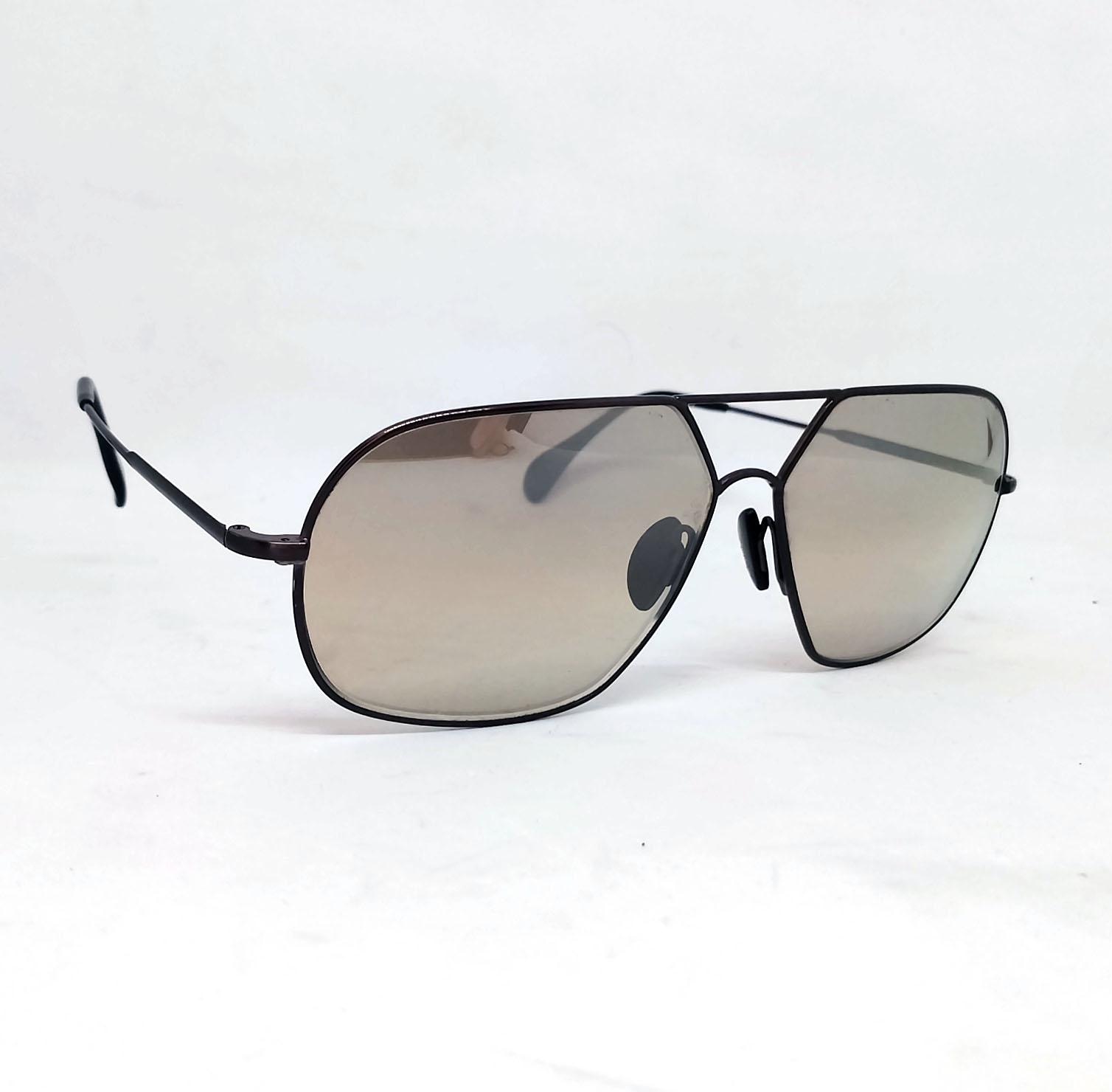 Porsche Design P8511 A Vintage Sunglasses - 64mm Aviator - Matte Silver Frame - Men's Luxury Eyewear