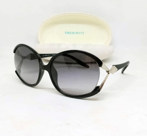 EMILIO PUCCI サングラス シールド型 フランス製 Vintage Style Emilio Pucci Women's Sunglasses EP659S 59[]16 125