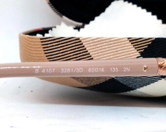 Burberry Sunglasses B 4107 3281/3D Italy 60-16-135 Burberry Sunglasses B 4107 3281/3D Italy 60-16-135 main image 2