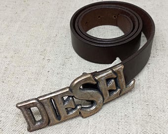 小物 Diesel 00s Suede Design Eyelet Belt Diesel 00s Suede Design Eyelet Belt
