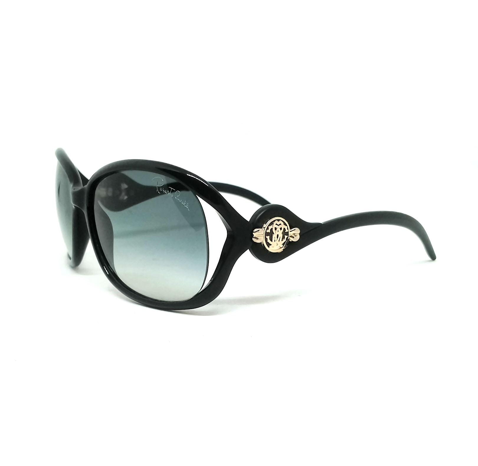 Occhiali Da Sole Oversize Retro Rotondi Neri Con Strass – EASON Eyewear – Con Difetti (prezzo Ribassato) - Foto 2