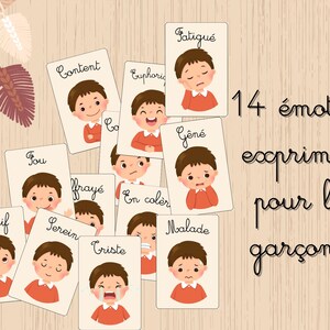 Cartes des Émotions à Imprimer – Outil Montessori & Éducation Émotionnelle